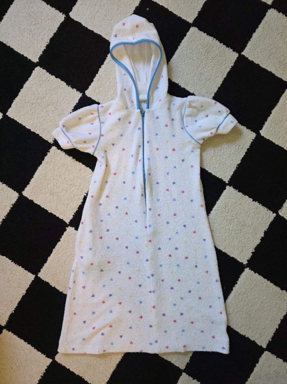 Vintage Happy People Terrycloth Sleep Dress 4T